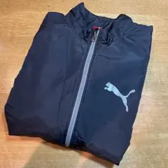 PUMA ブラック ジップアップジャケット 150cm