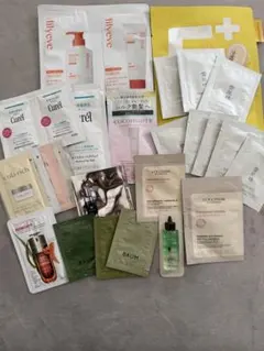 サンプルセット27点・ランコム・ロクシタン・KOSE・キュレル