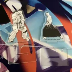 一番くじ　刃牙　G賞 VSアクリルスタンドッッ！愚地独歩/渋川剛気