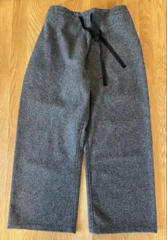 ワイドパンツウール