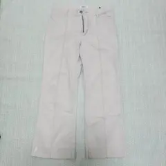 ライトベージュ カジュアルパンツ ストレートレッグ