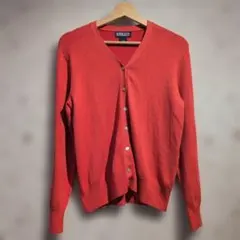 LANDS' END Vネック カーディガン 　シルク　ナイロン　ウレタンのサムネイル
