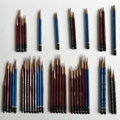 【まとめ売り】鉛筆 43本 デッサン