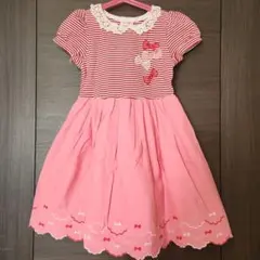 mezzo piano 半袖ワンピース 130