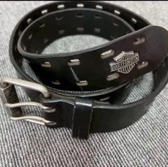 【美品】Harley-Davidson 本革ベルト USA製99541-04VM