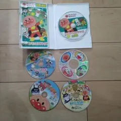 アンパンマン エクササイズ DVD他、5枚セット