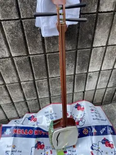 55 三味線本体 ケース付き 木製 55 三味線本体 ケース付き 木製 - メルカリ