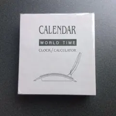 世界時計 電卓 カレンダー　【未開封】