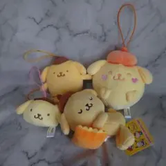 サンリオ　ポムポムプリンぬいぐるみキーホルダーまとめ売り