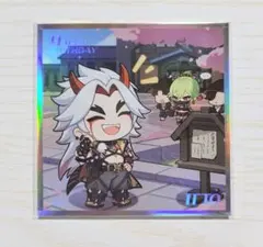 原神 荒瀧一斗　ミニ色紙