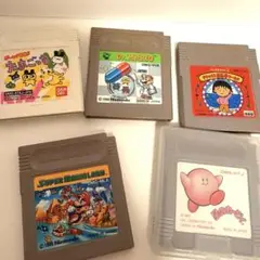 ゲームボーイソフト まとめ売り5本セット