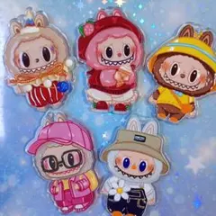 らぶぶ　アクリルチャーム　キーホルダー　5個セット　在庫僅か