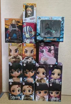 Qposket 鬼滅の刃 フィギュア 　その他15体