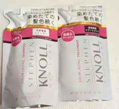 【スティーブンノル】カラーラスティングシャンプー&トリートメント　詰替え未使用品のサムネイル