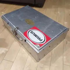 【美品】プリムス ツーバーナー P-2FLA-AL 1995年製 廃盤品 PRIMUS - 廃盤 希少 プリムス PRIMUS ツーバーナー P-322AE 収納