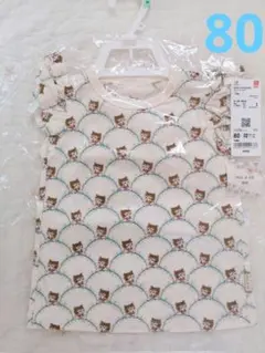 【新品未開封】ユニクロ ポール&ジョーコラボ　Tシャツ　ネコ　80