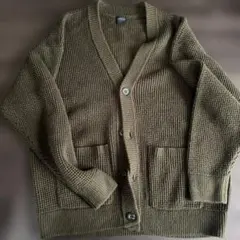 カーディガン グリーン