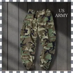 1991/US ARMY迷彩ミリタリーカーゴパンツダブルニーL/R03年会計