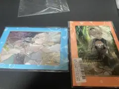 かわらじま晃直筆イラストサイン色紙 森雪 - メルカリ