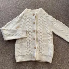 スピックアンドスパン　ケーブルニット