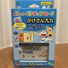 ドラえもん かけざん九九 ポケットピクチュアカード