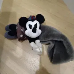 マフラー　ミニーマウス