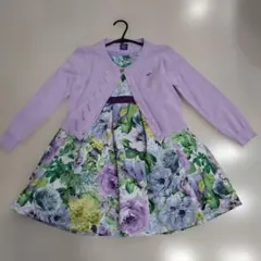 アナスイミニ　フォーマルドレスとカーディガンセット