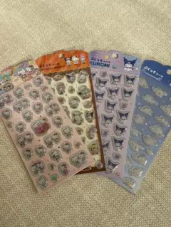 キャンドゥ セリア ぷくっとシール ハローキティ クロミ シナモロール サンリオ