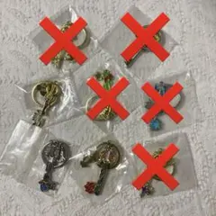 Mキングダムハーツ　一番くじ　セカンドメモリー　キーブレードチャーム　3個セット