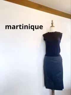 【極美品】martinique ブラックワンピース1101のサムネイル
