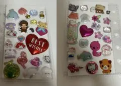 シールいろいろおすそ分け　リフィル ボンボンドロップシール　ぷくぷくシールなど⭐︎