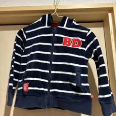 BABY DOLL ストライプ トレーナー 100 パーカー