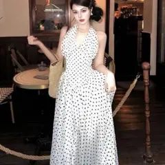 レディース　ロングワンピース　ドレス　新品未使用☆