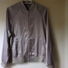 1週間限定開店記念レアセール!!グレー ジップアップ ジャンパー