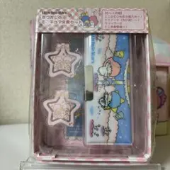 希少レア キキララ プラ＆缶ペンケース 筆箱 2004年製 サンリオ 平成