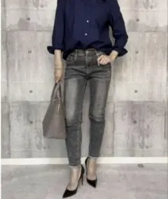 新品タグ付き★インディマーク★WJ159★デニム★S（S〜M）