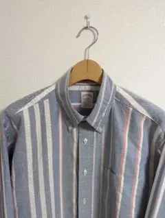 極美品　USA製　ブルックスブラザーズ　シャツ　MADISON　マルチストライプ