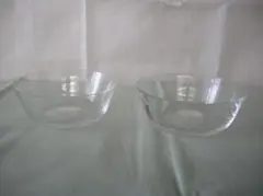 HOYA　クリスタル　サラダ・フルーツボウル　ペア