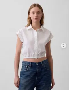 GAP 半袖シャツ ホワイトのサムネイル