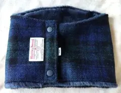 美品　メンズ&レディースアベレージ ネックウォーマー 　ハリスツイード