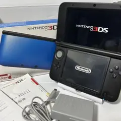 【美品】ニンテンドー 3DSLL ブルー×ブラック Nintendo 充電器付き