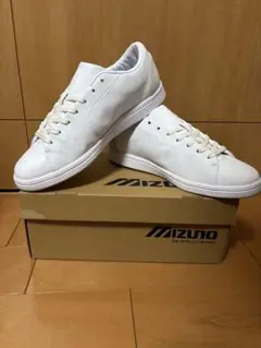 【美品26.0】Mizuno ミズノ MLC-CL カラー ホワイト スニーカー