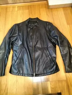 ❤️UNIQLO ブラック レザージャケット
