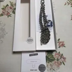 CASETiFY Curb Chain Wrist Strap 光沢シルバーのサムネイル