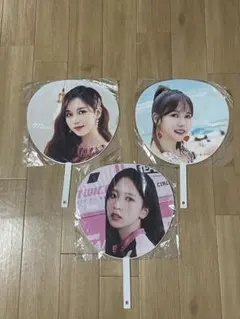 TWICE ミナ　うちわ3枚セット
