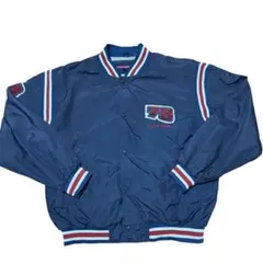 90's POINT ZERO ブルゾン スタジャン ネイビー L 両面