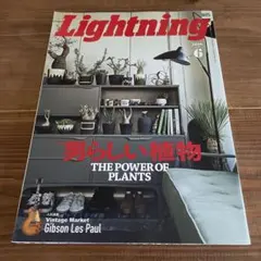 Lightning 2018年6月号 男らしい植物 塊根植物 ギブソンレスポール