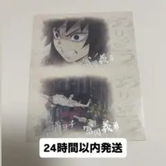 鬼滅の刃　ありがとう　チェキ風ブロマイド　冨岡義勇　禰豆子