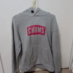 CHUMSパーカーグレーМ★