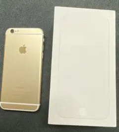 訳アリ Docomo iPhone 6 ゴールド バッテリ最大容量100%